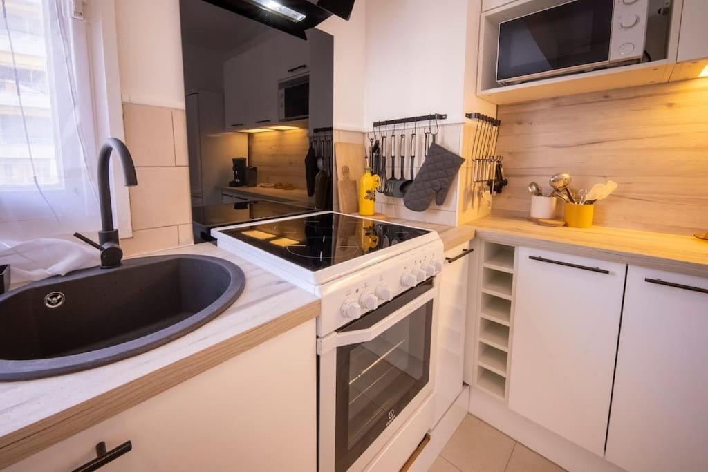 06B - Beautiful 2 Rooms With Terrace Sea View Roquebrune-Cap-Martin Εξωτερικό φωτογραφία
